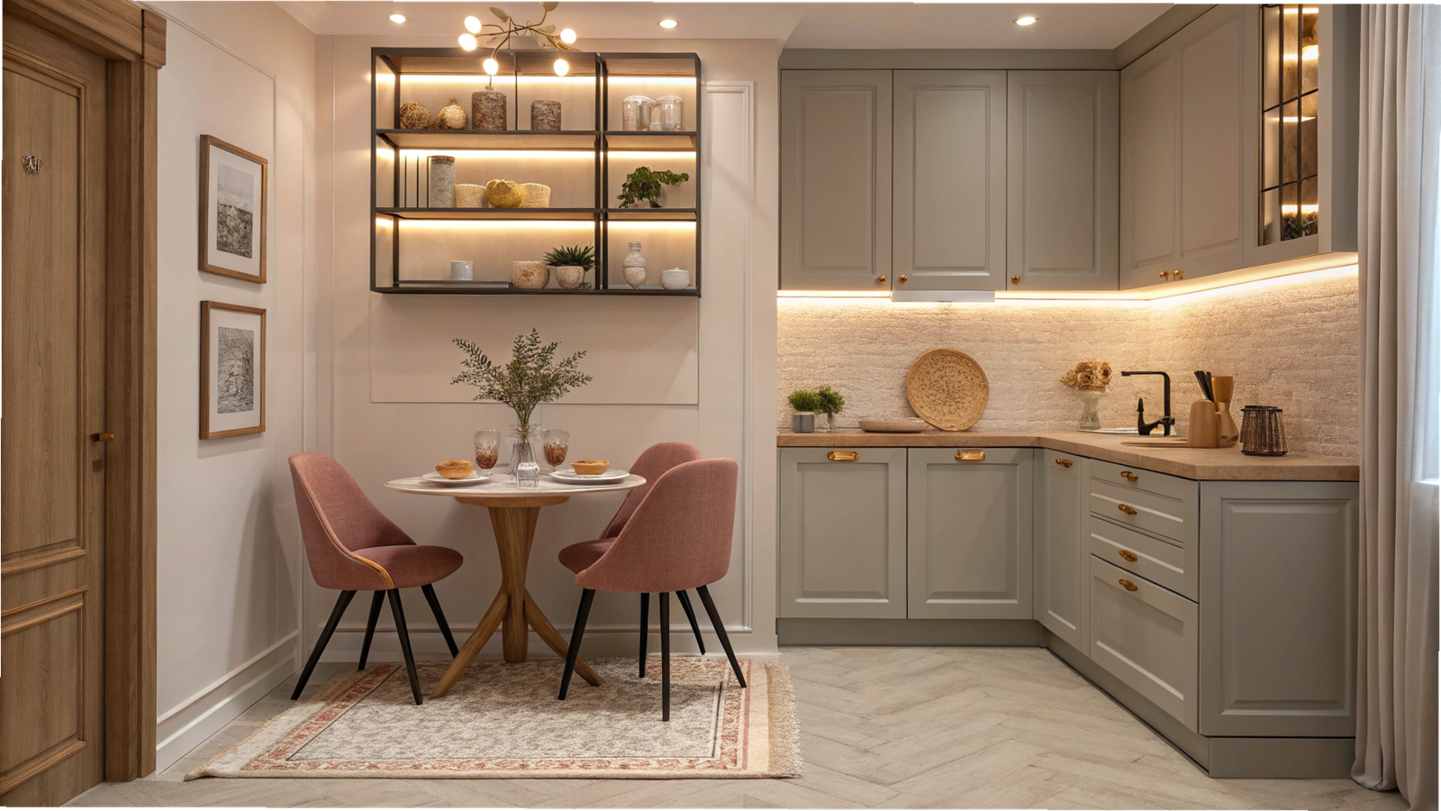 Crafting Cozy Corners Stylish Dining Area Ideas for Small Kitchens