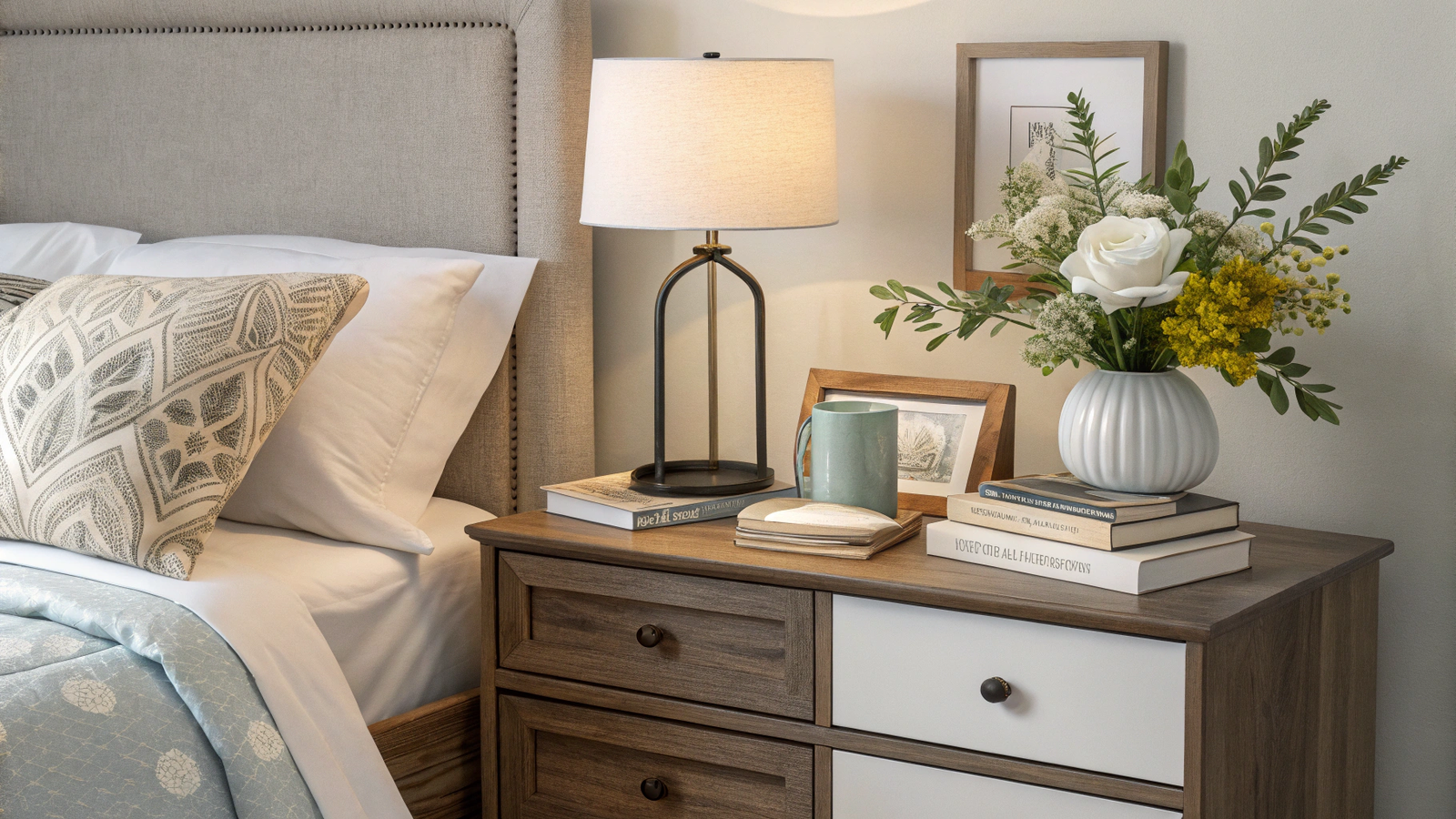 Curating Your Comfort Essential Nightstand Ideas for a Serene Bedroom
