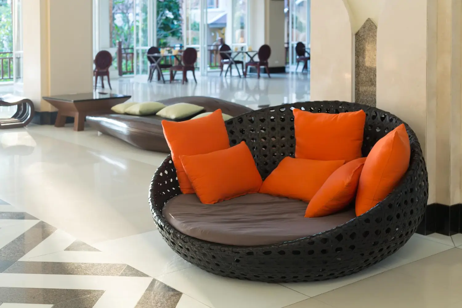 Rattan Daybed Retreat