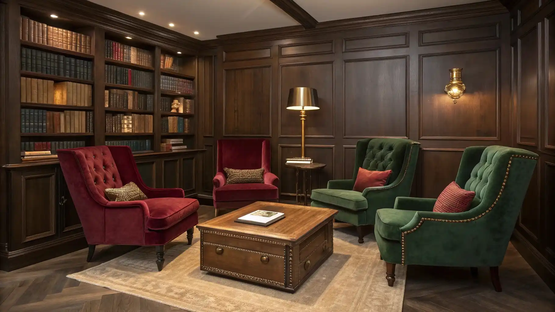 Distinguished Study Hall Arrangement