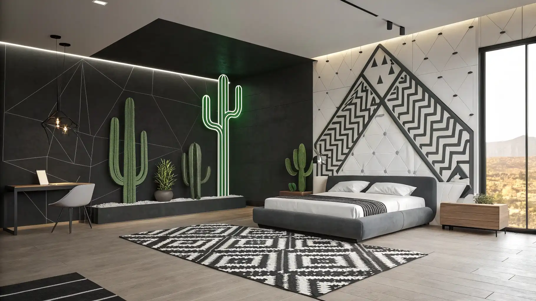 Electric Cactus Modernism
