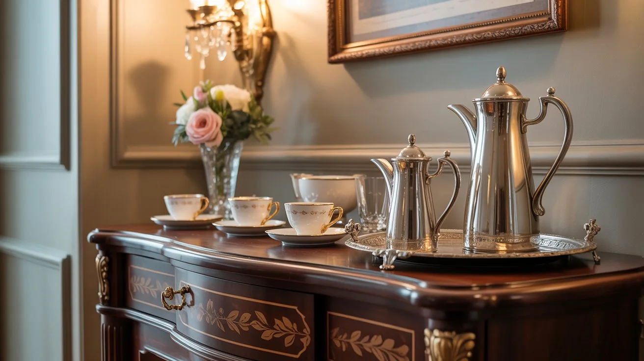 Elegant Formal Coffee Service
