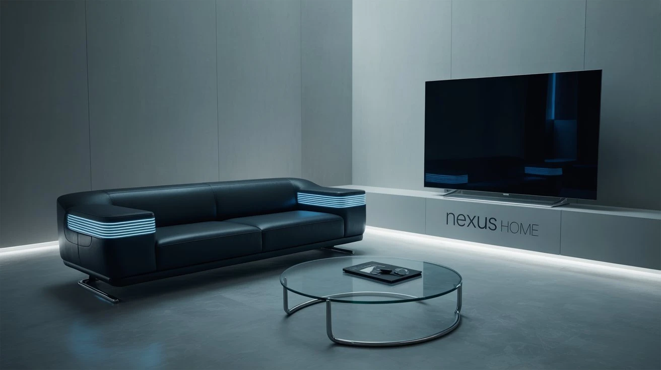 Futuristic Leather Lounge Core