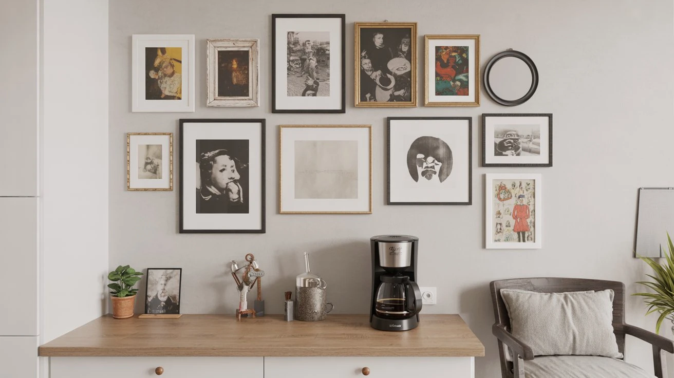 Gallery Wall Coffee Spot