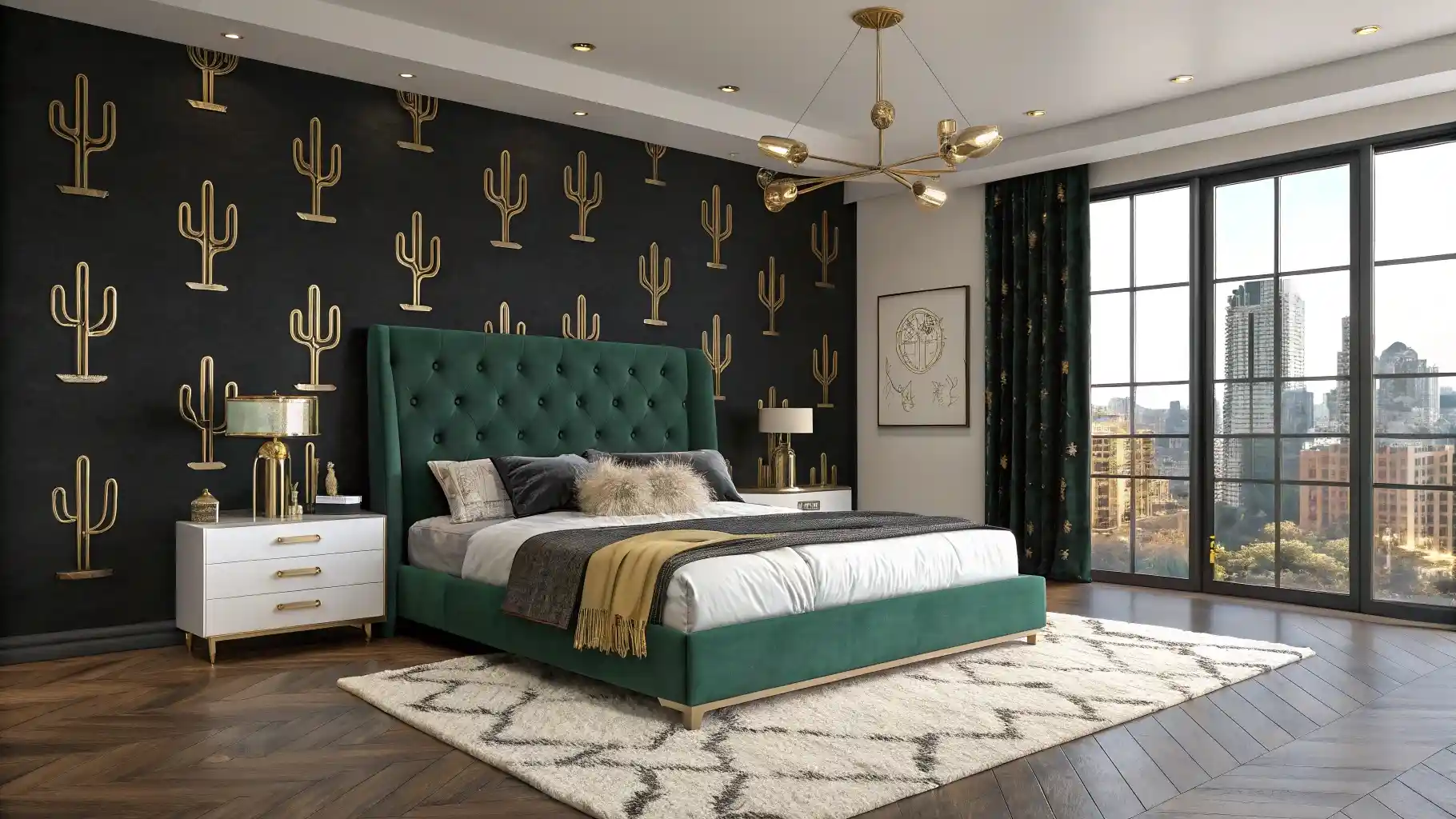 Gilded Desert Glamour