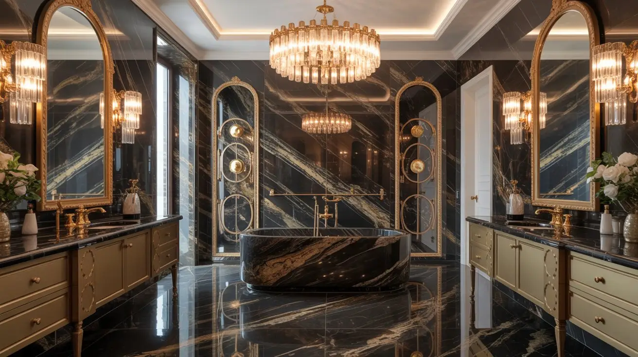 golden glamour bath