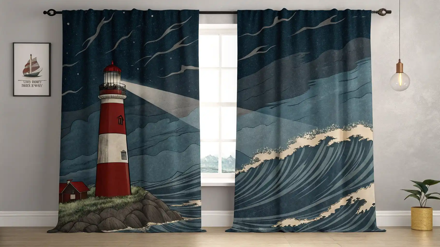 Guiding Light Coastal Curtains
