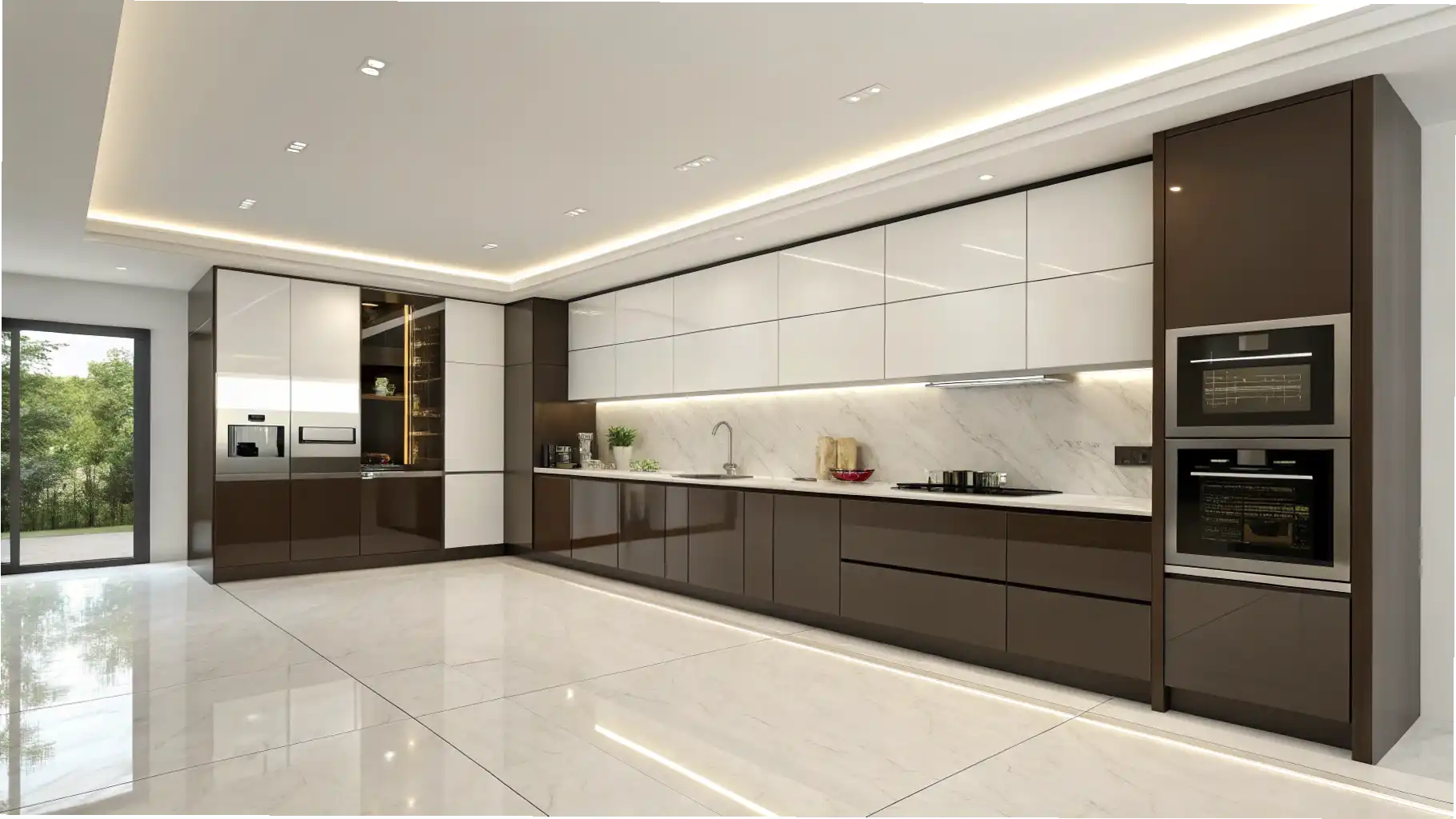 High Gloss Chocolate Contrast