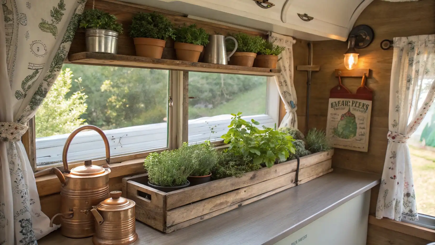 Indoor Herb Garden Kitchen Window