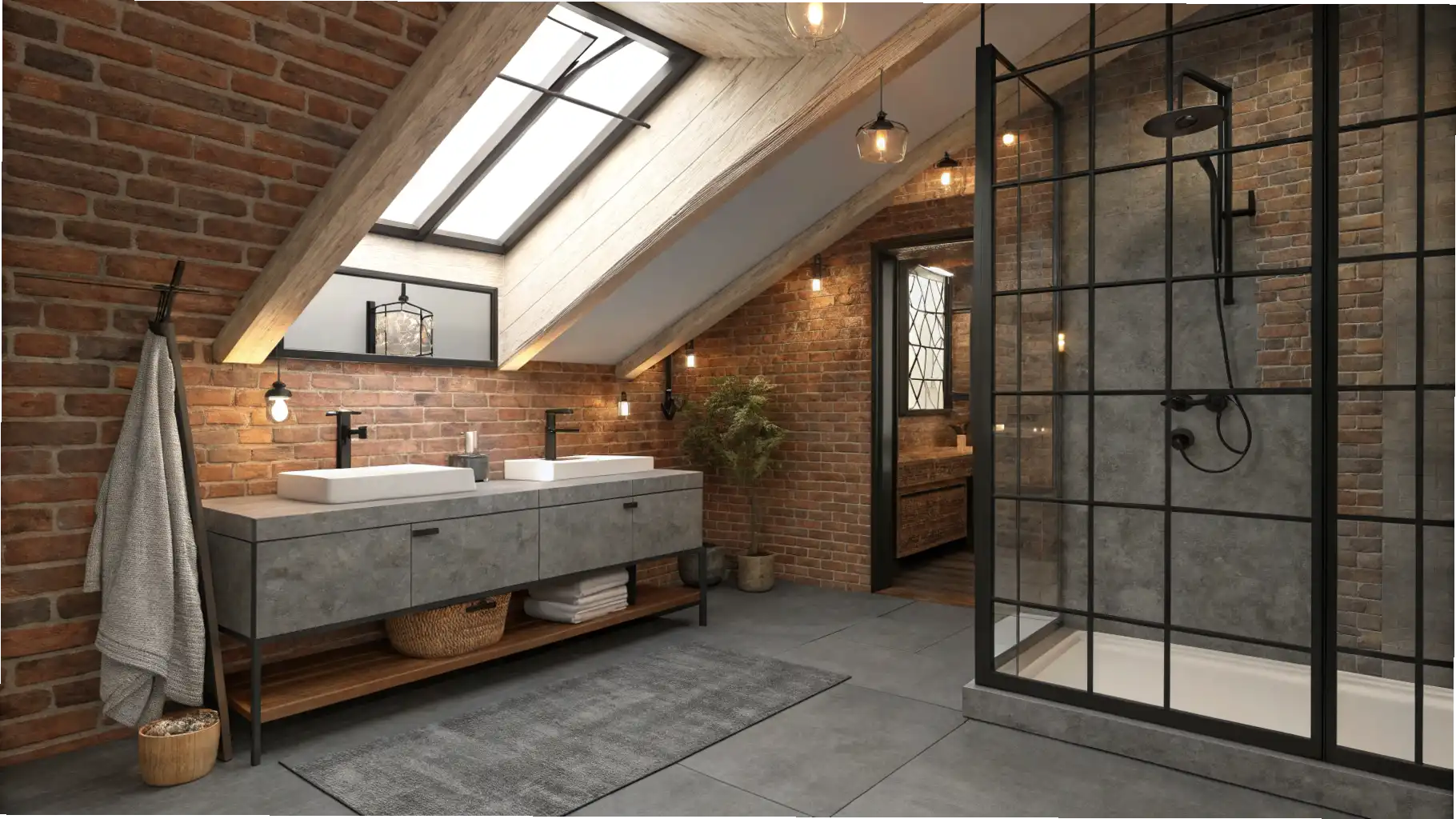 Industrial Chic in the Loft Space
