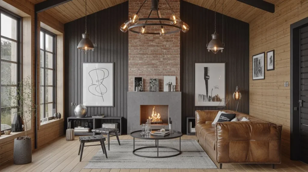 Industrial Rustic Cabin