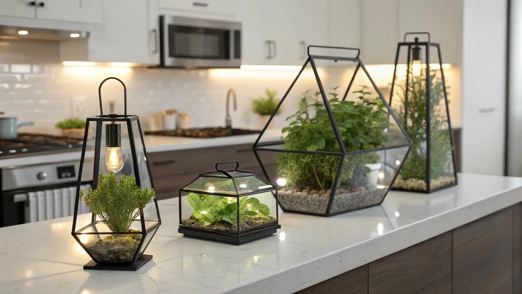 Modern Terrarium Garden Collection