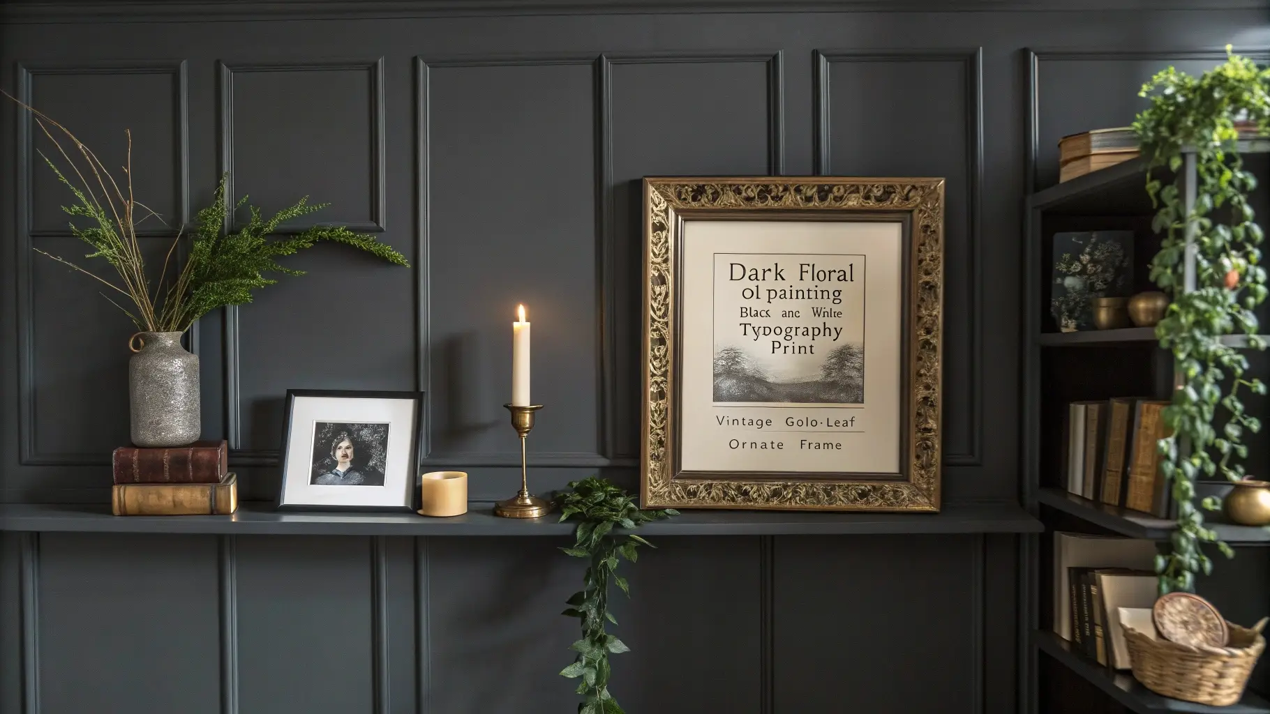 Moody Mantelpiece Ledge