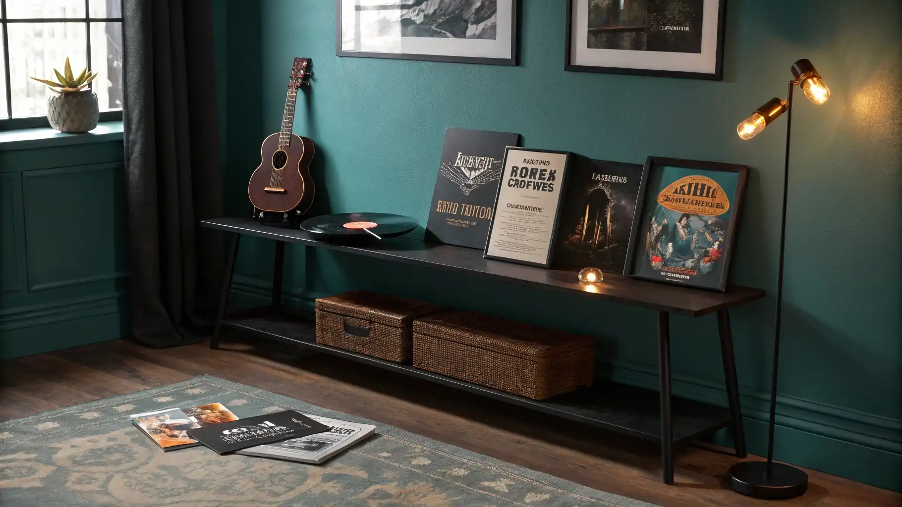 Musical Display Bench