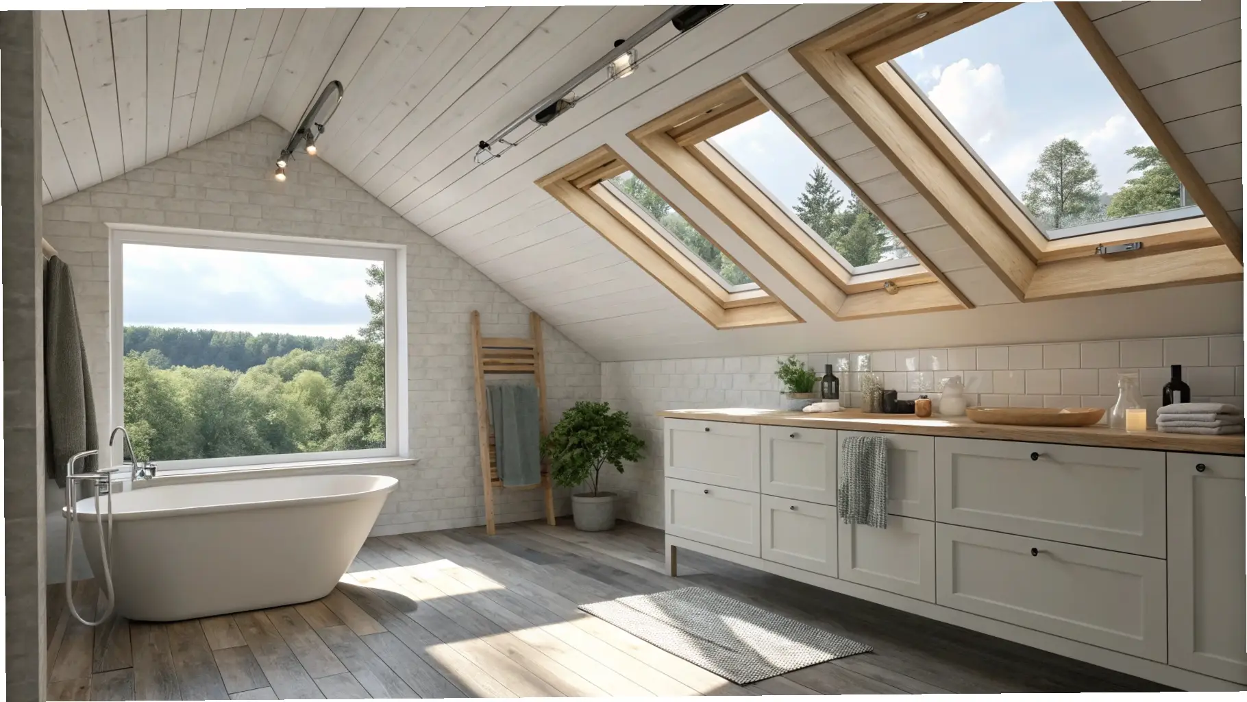 Naturally Lit Sanctuary Under the Slopes