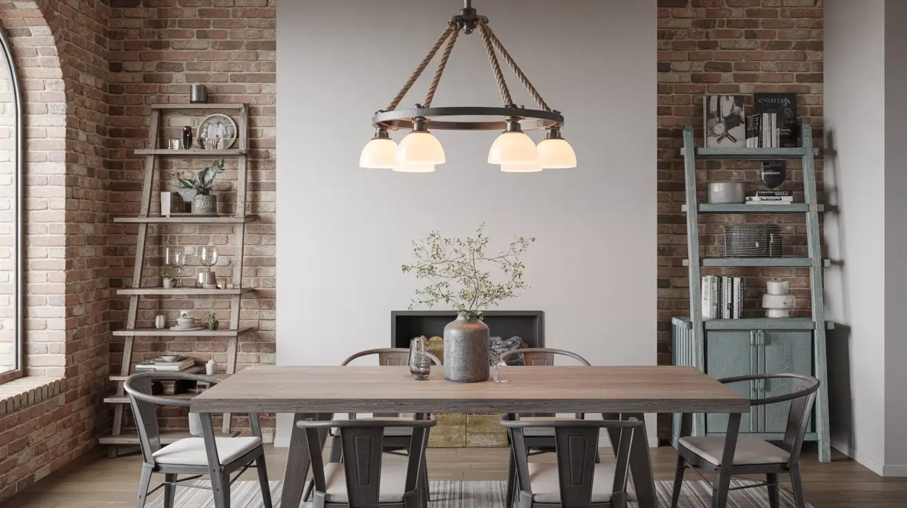 Nautical Rope Chandelier
