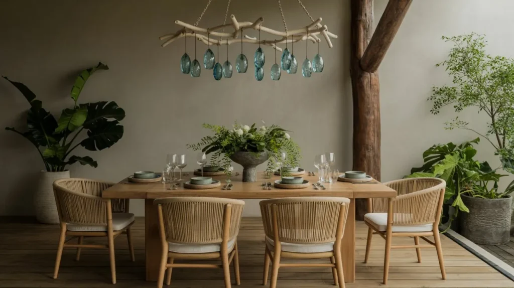 Ocean Droplet Chandelier