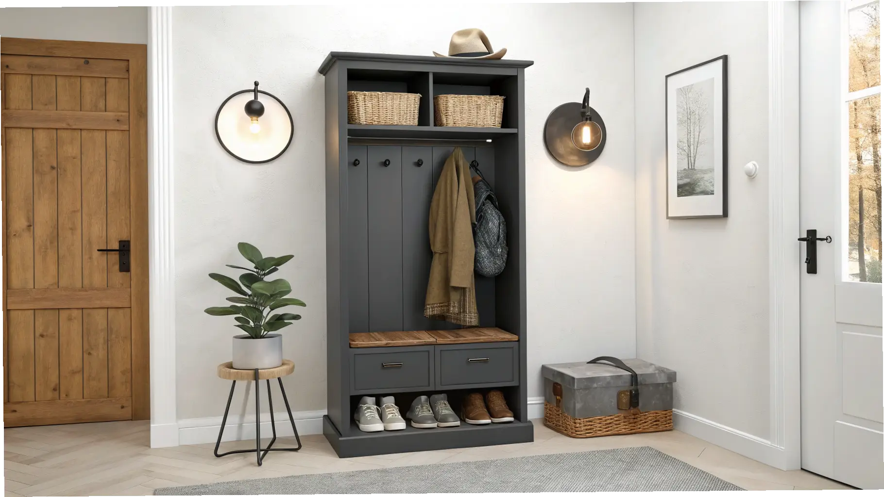 Organized Hall Tree Solution