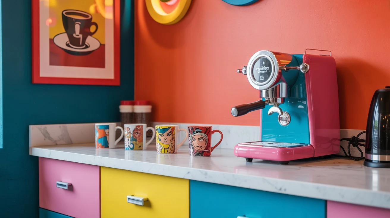 Pop Art Coffee Station