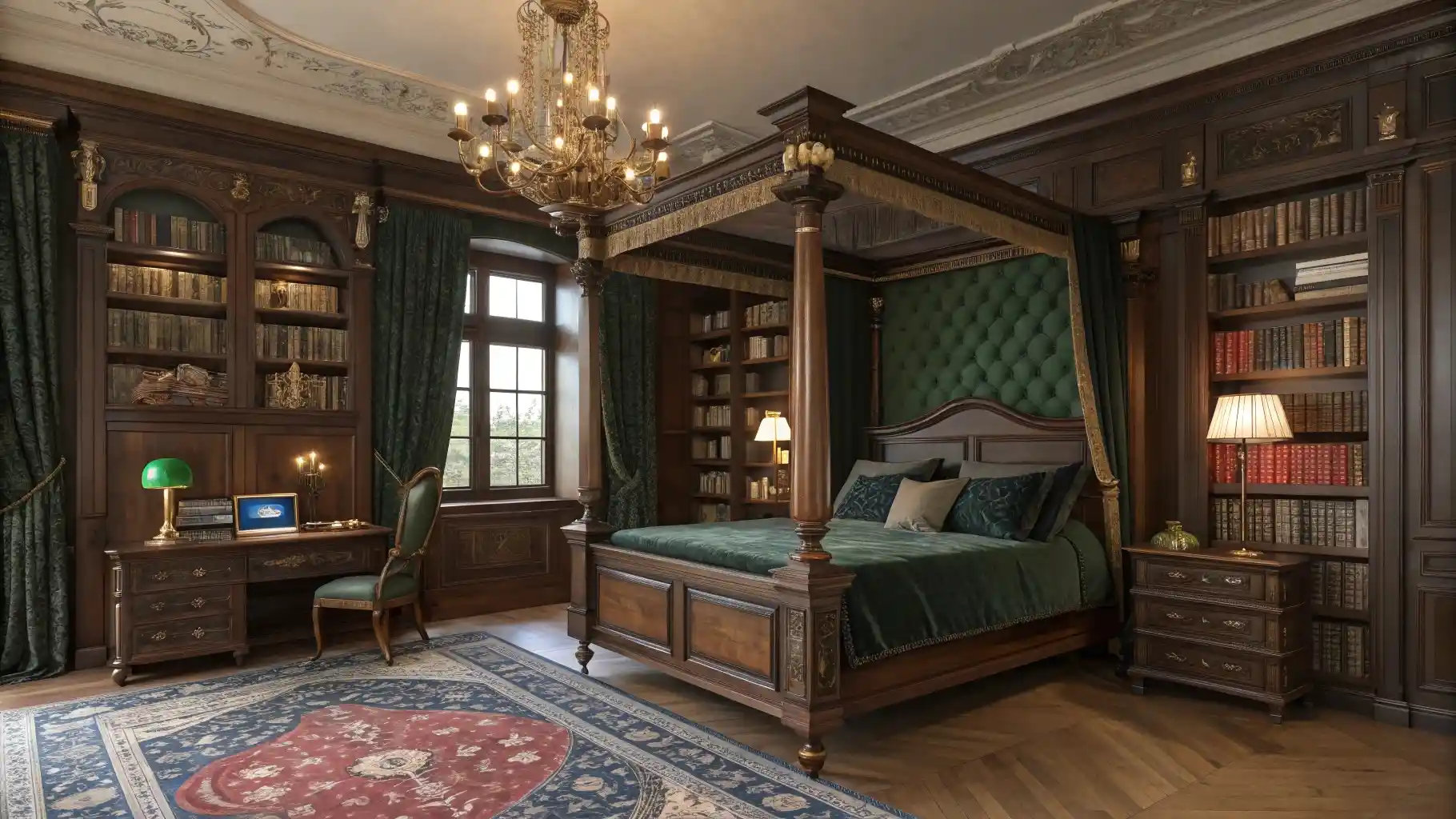 Regal Library Retreat