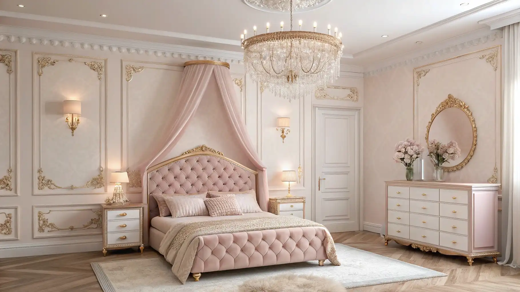 Rose-Tinted Retreat
