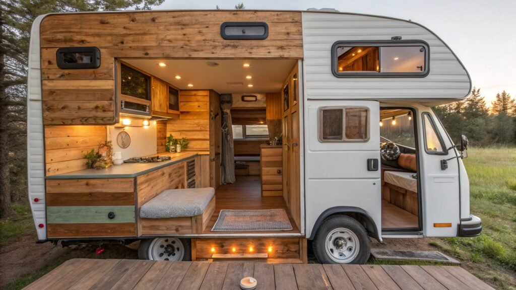 Rustic Camper Remodel Ideas That Transform Your RV Into a Cozy Retreat