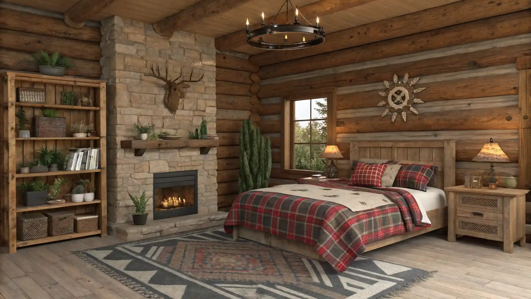 Rustic Desert Lodge Retreat