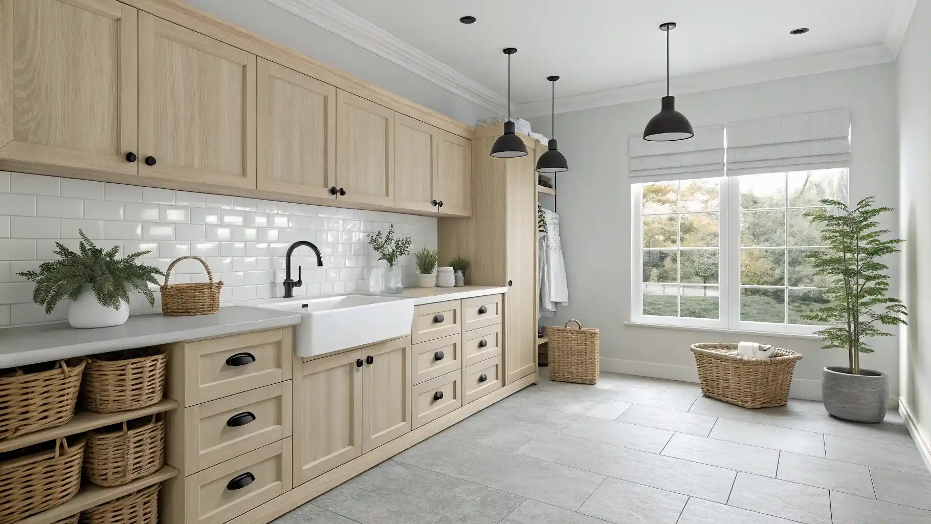 Rustic Farmhouse Laundry Haven