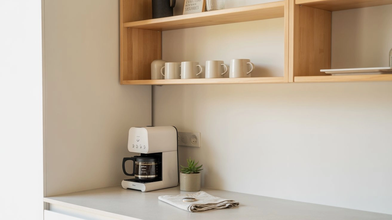 Scandinavian Simplicity Coffee Station