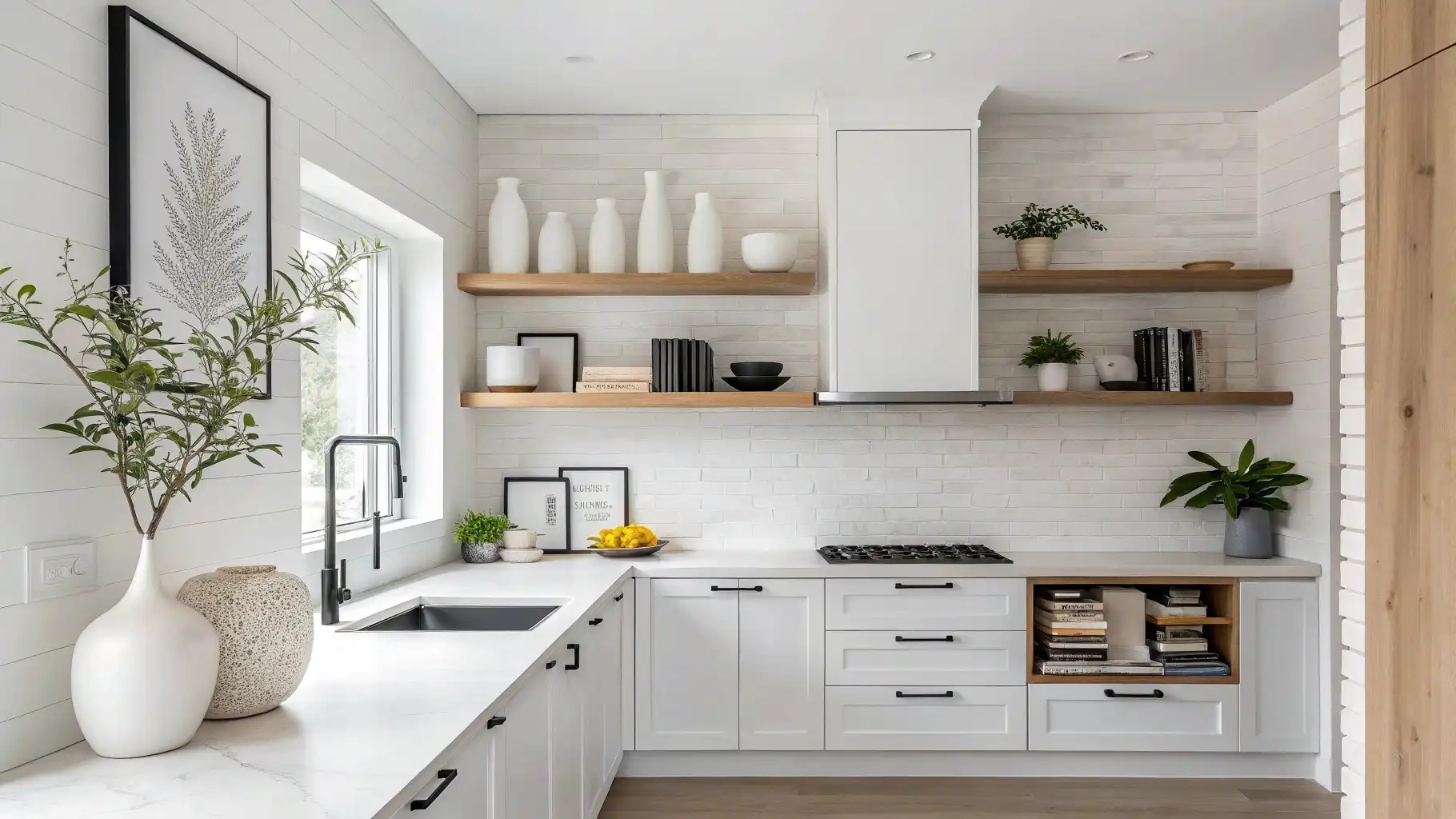 Sleek Floating Shelves