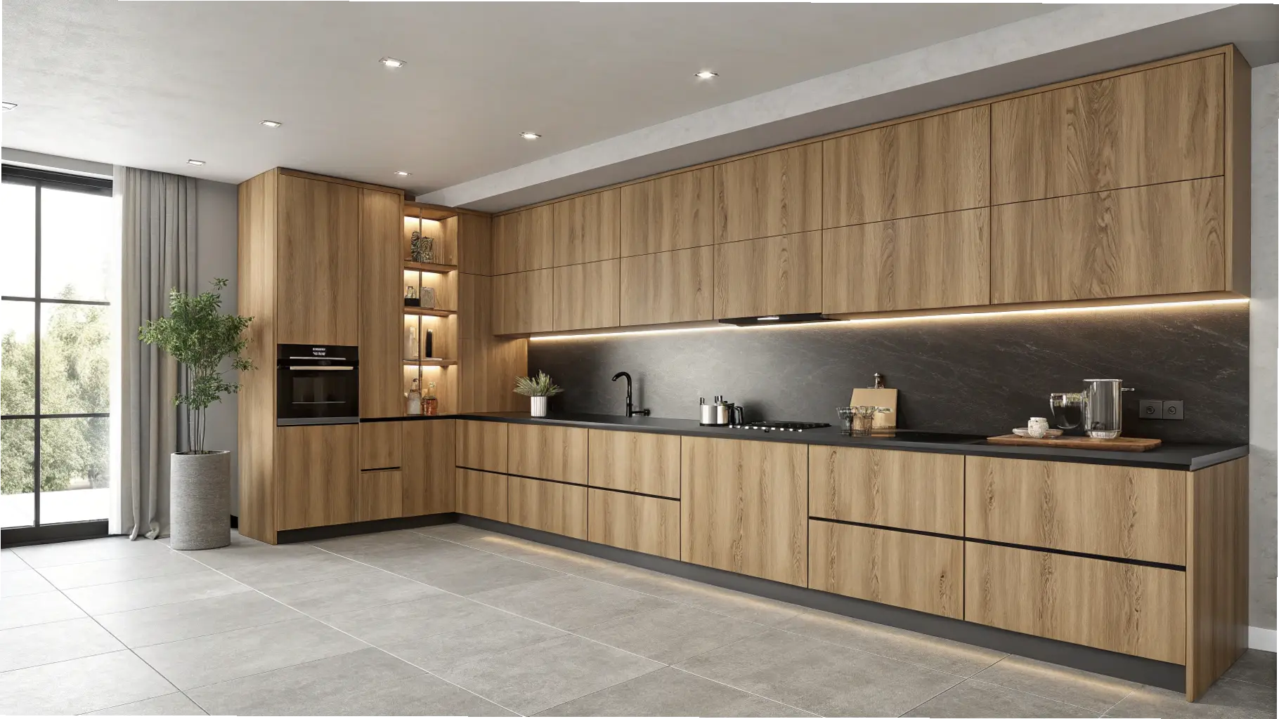 Sleek Minimalist Brown
