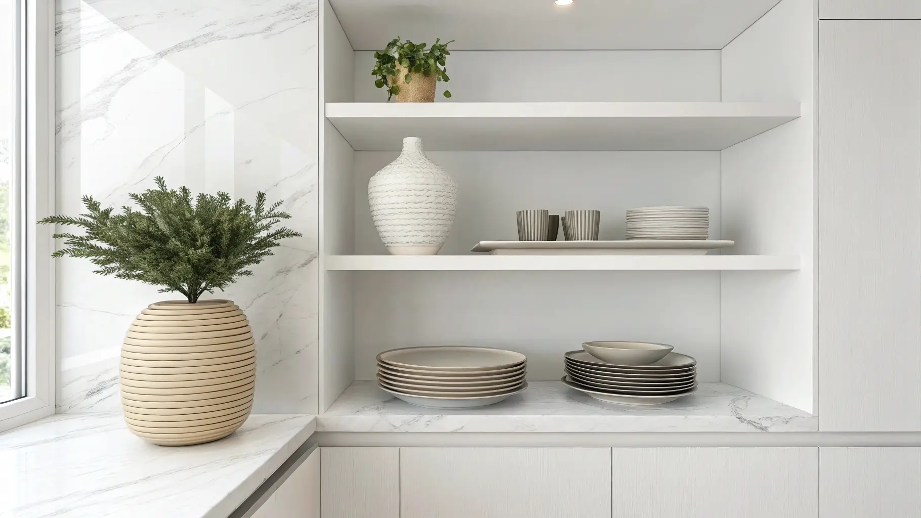 Sleek Minimalist Display