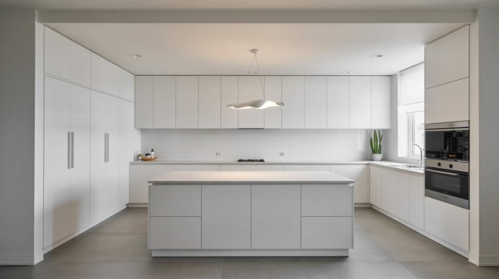 Sleek Modern White Space