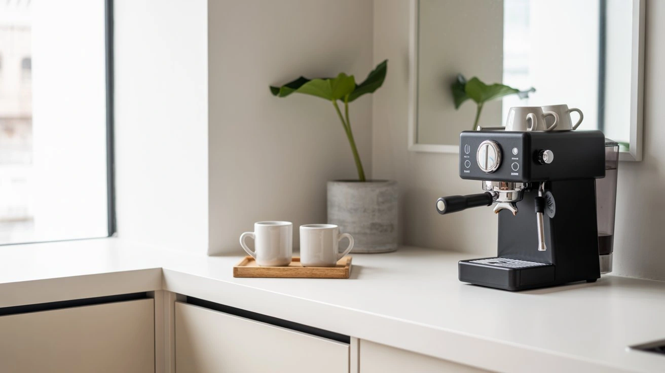Sleek & Serene Coffee Nook