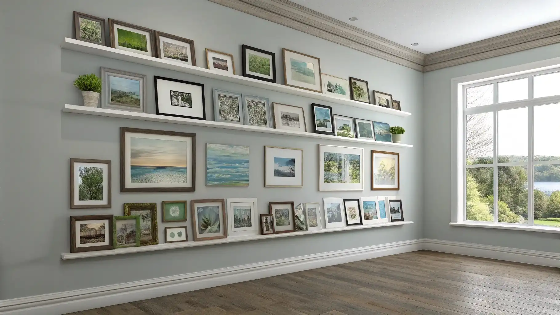 Sofa-Side Gallery Wall