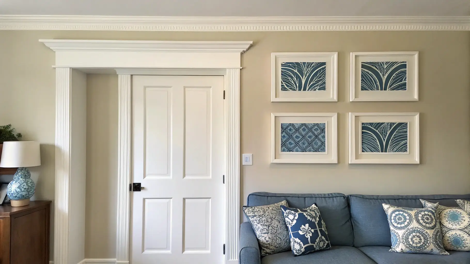 Sofa-Side Gallery Wall