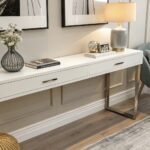 Space-Saving Floating Console Table