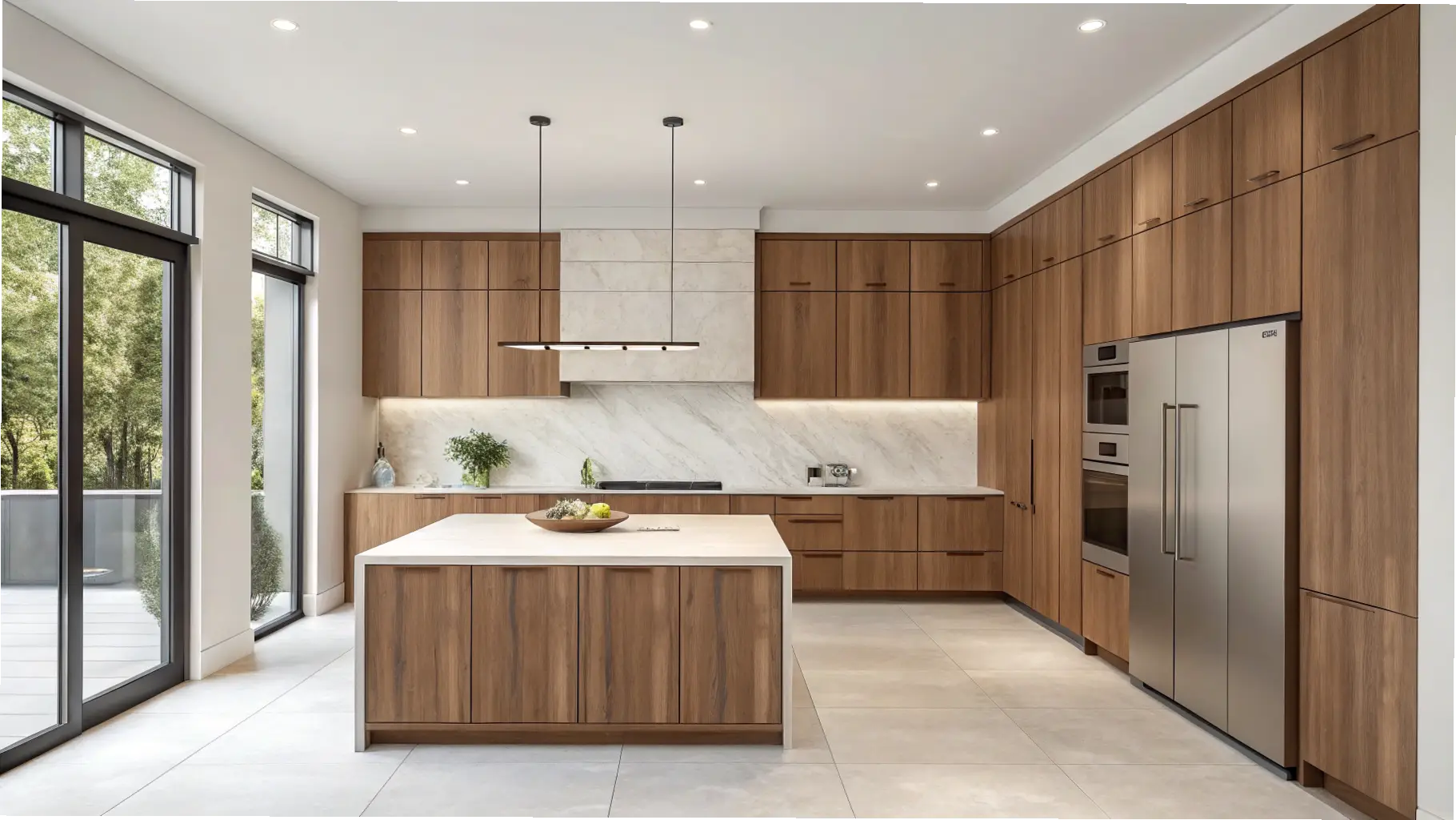Streamlined Light Wood Modernity