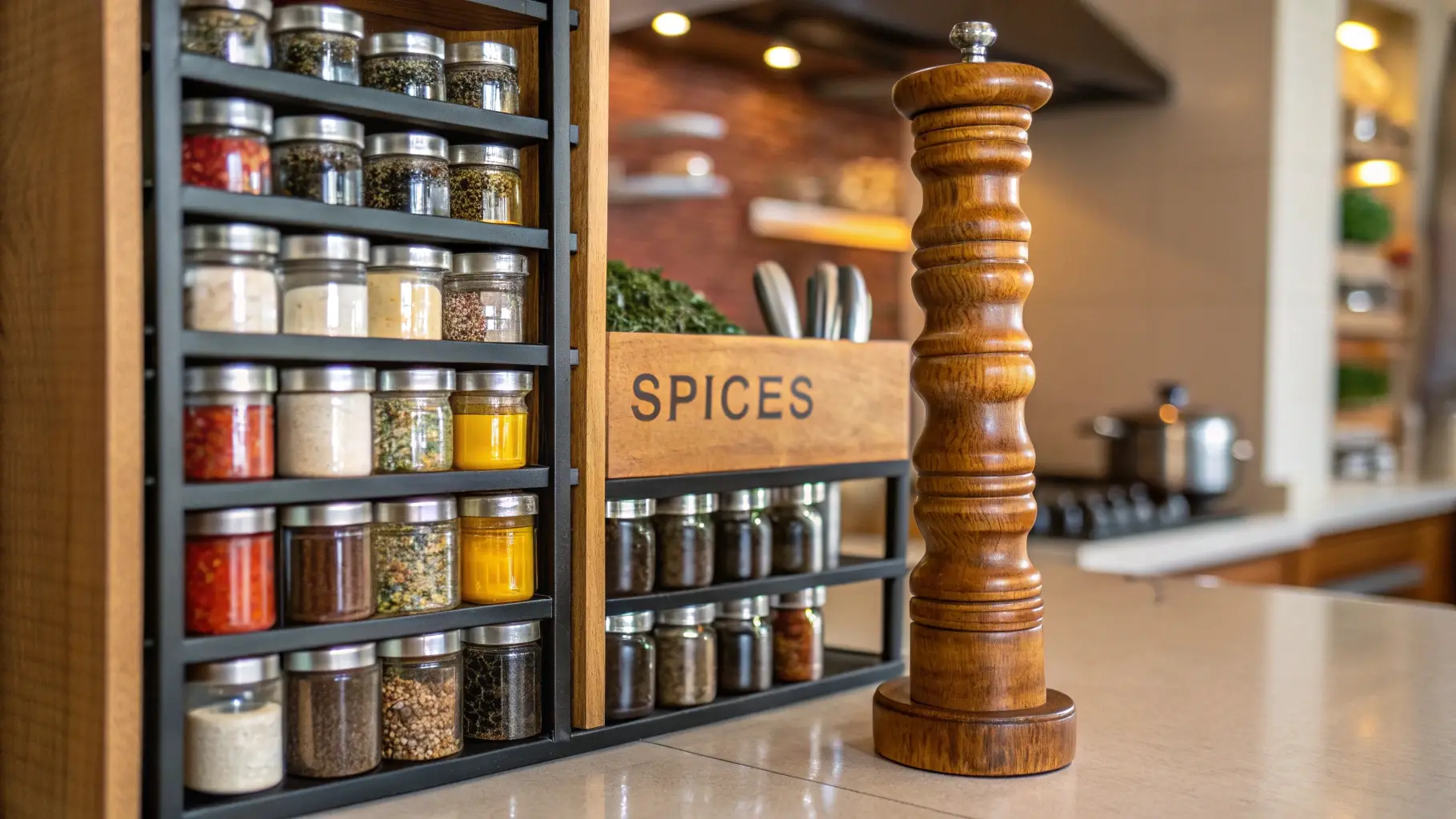 Streamlined Spice Storage