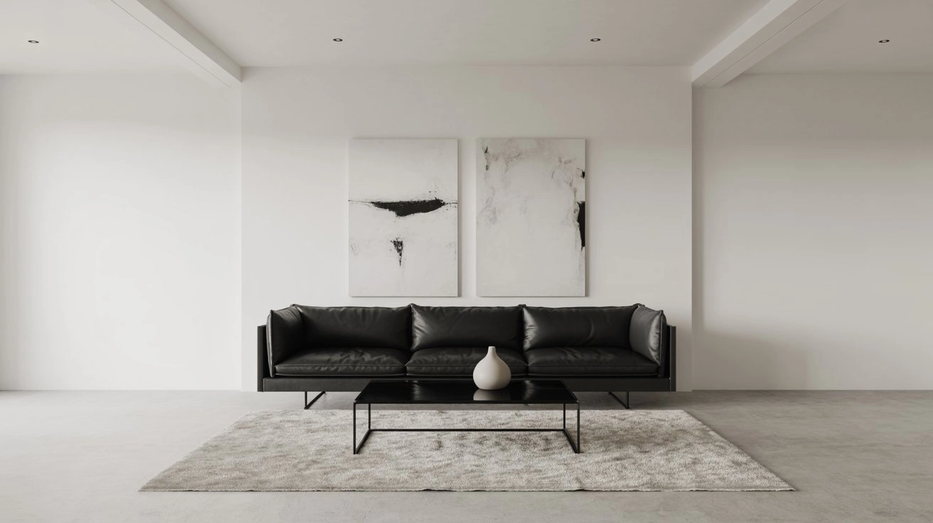 Striking Simplicity in Leather