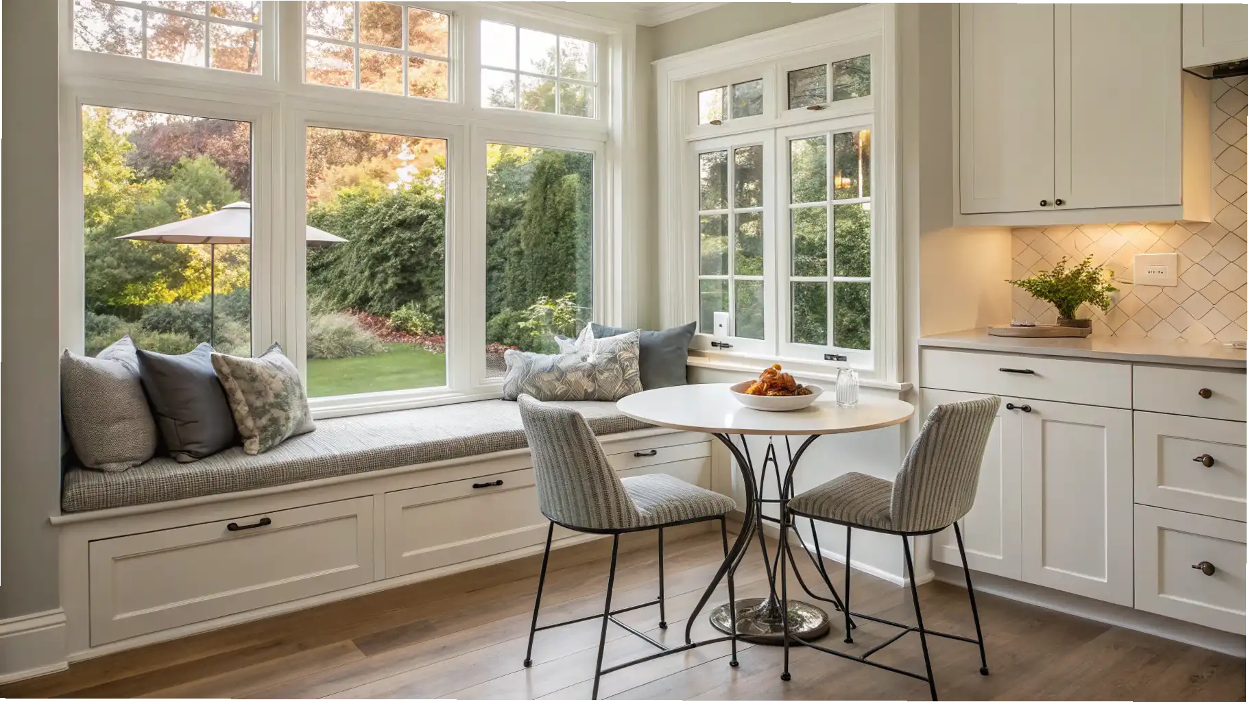 Sunlit Window Banquette
