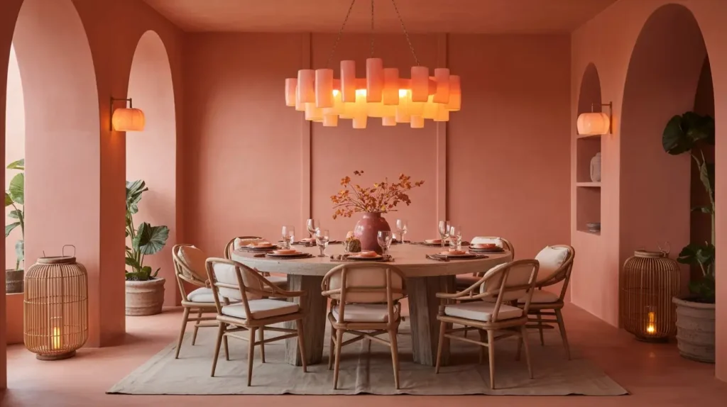 Terracotta Sunset Chandelier