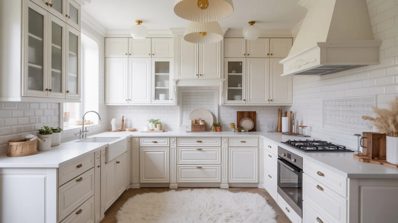 Textural White Comfort