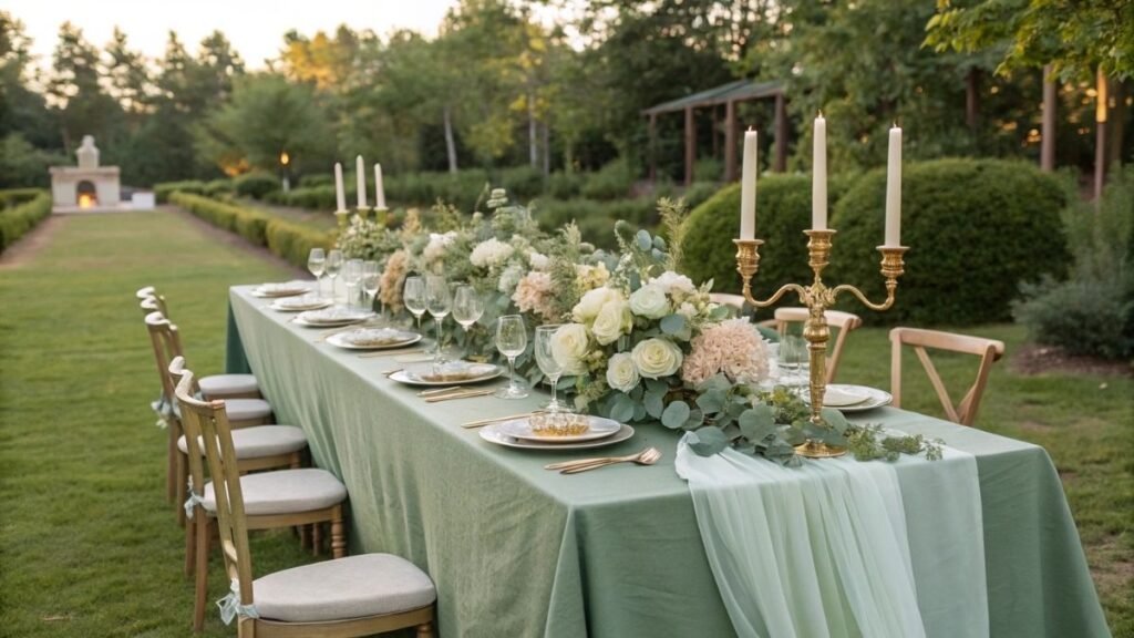 The Art of Creating Elegant Sage Green Table Decor for Every Occasion