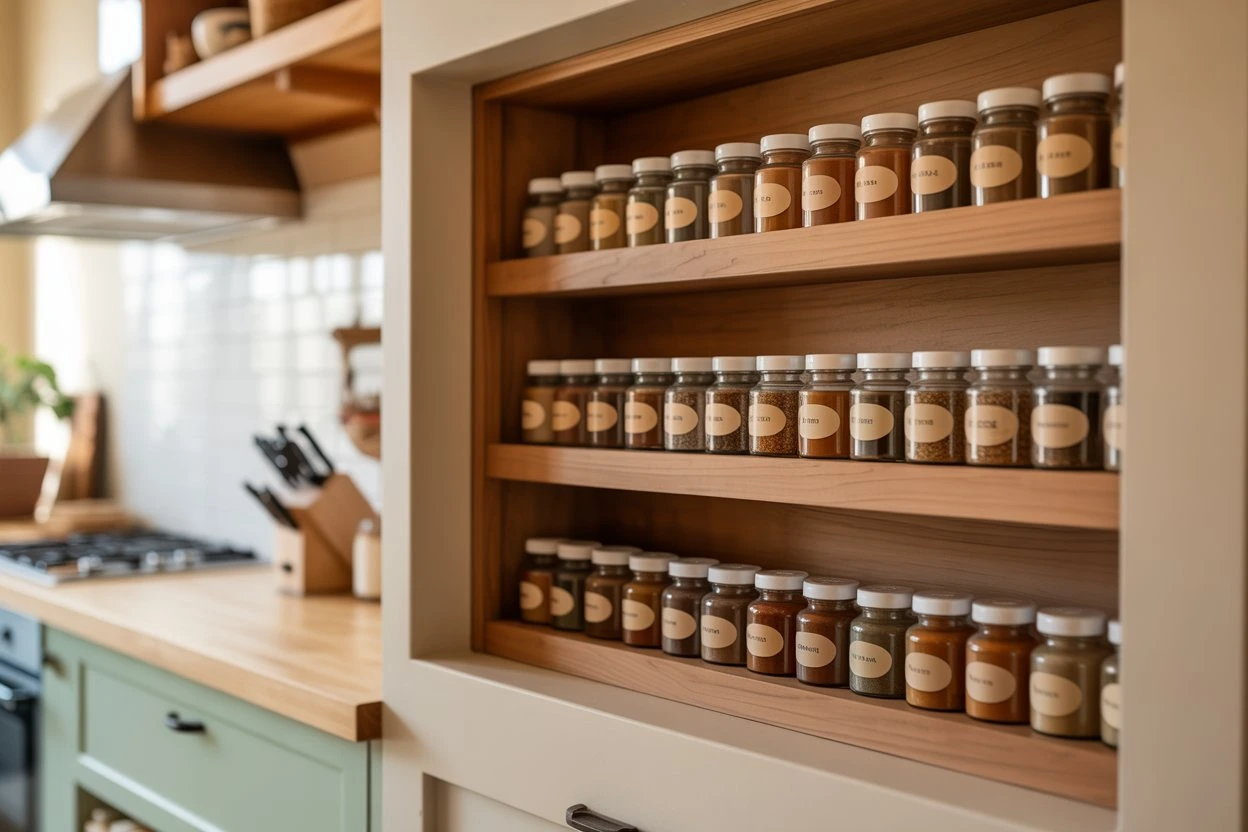 The Built-In Spice Nook