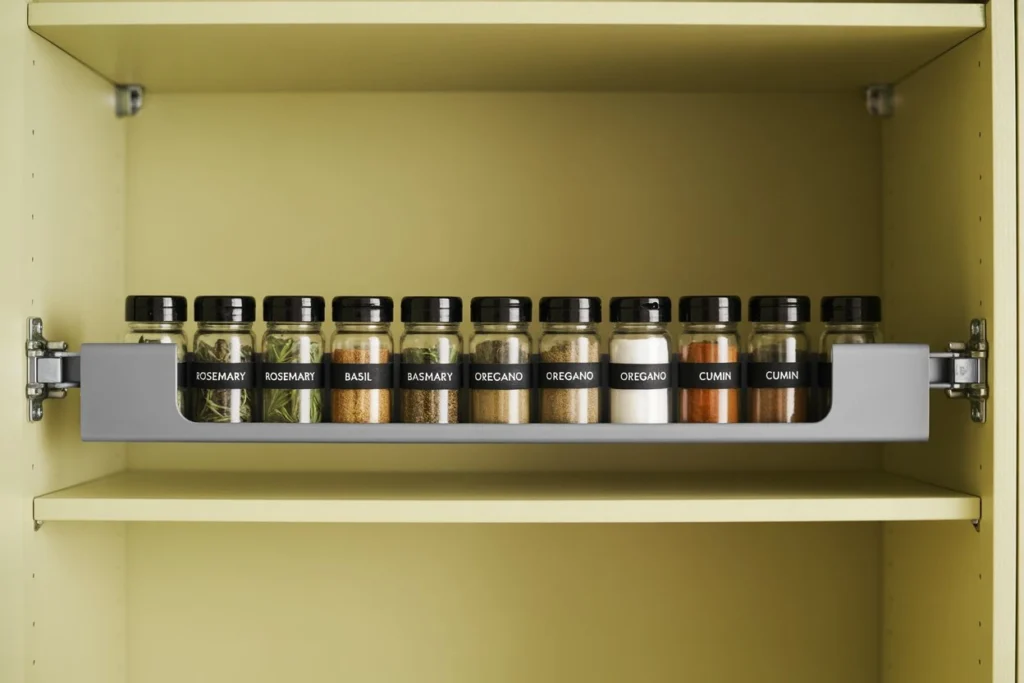 The Cabinet Pull-Out Spice Holder
