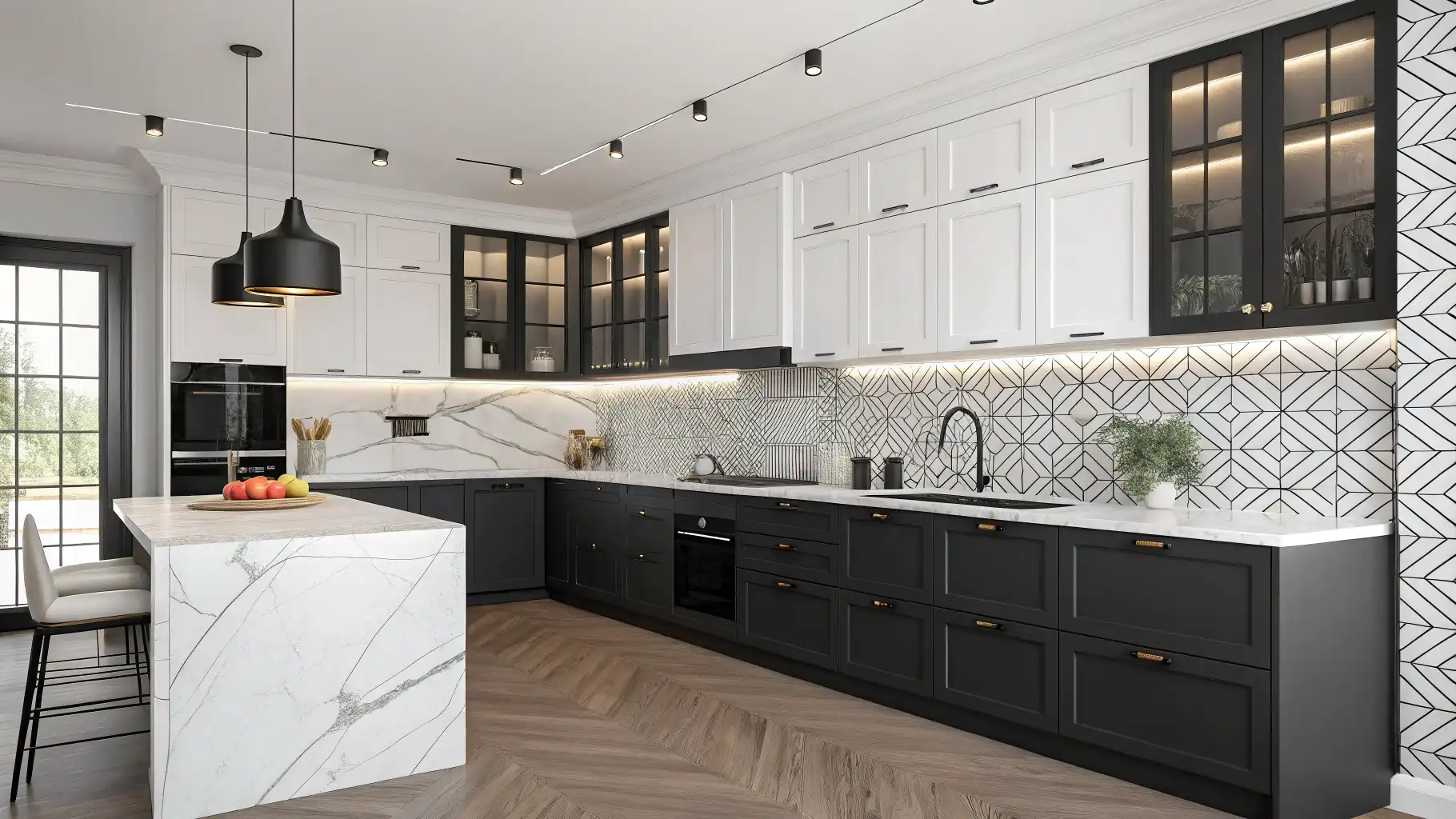 The Contemporary Contrast L-Shape