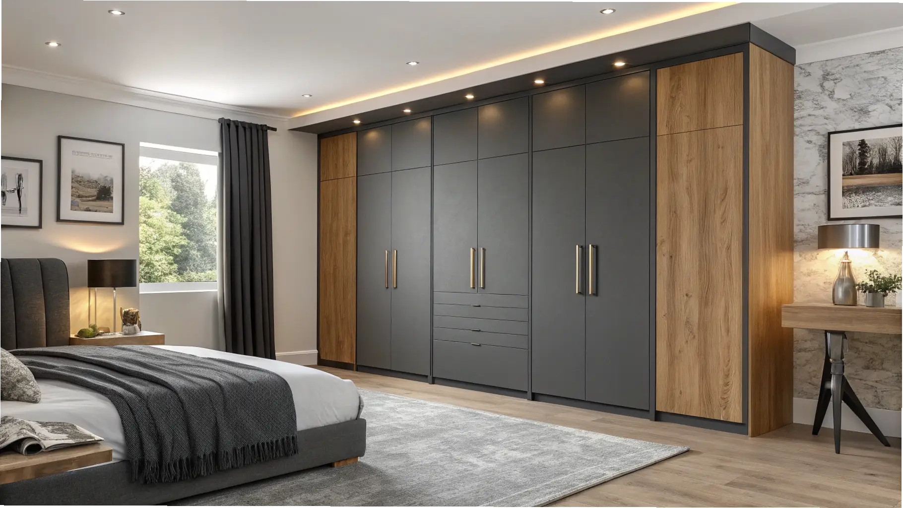 The Contrasting Panel Wardrobe
