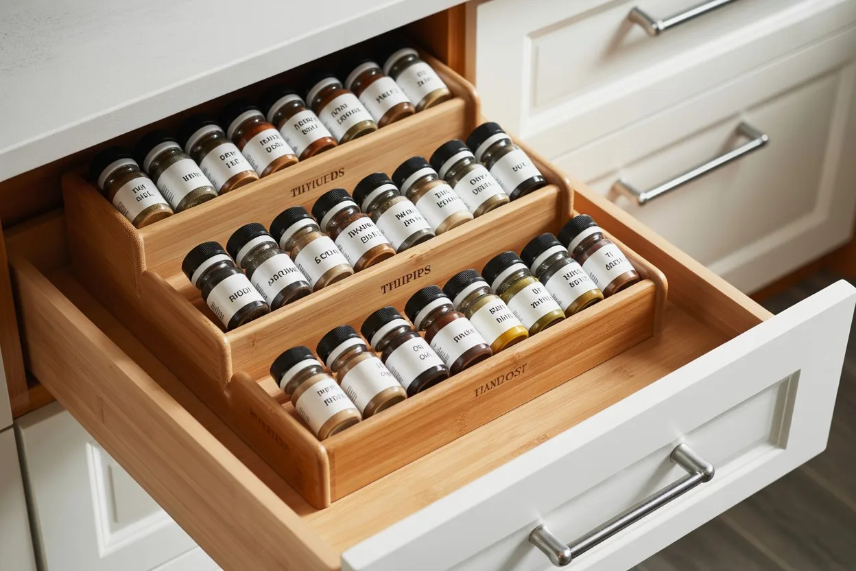 The Tiered Drawer Organizer