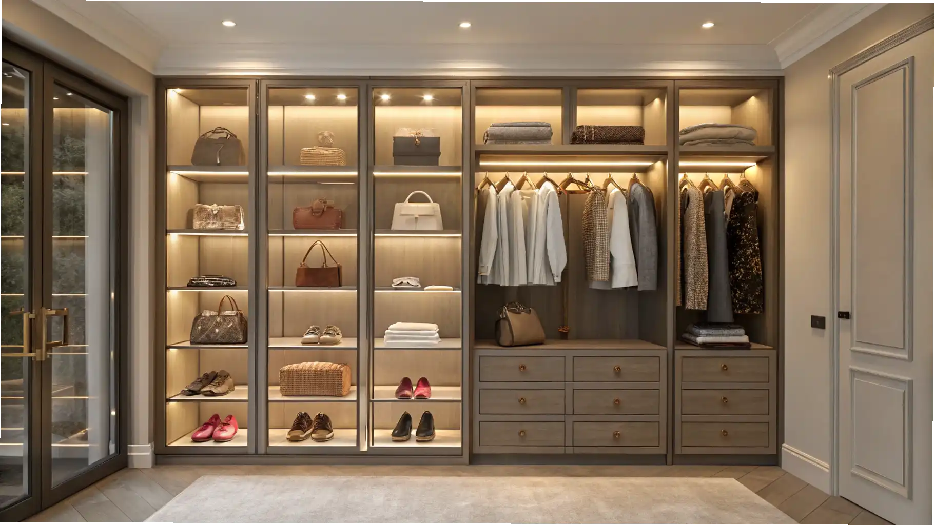 The Illuminated Display Wardrobe70